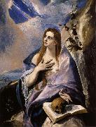 El Greco Mary Magdalen in Penitence oil painting